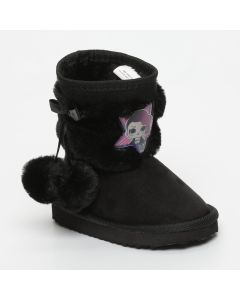 Stivaletto LOL Surprise Pelliccia Nero