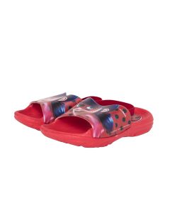 Ciabatta con fascia Miraculous LadyBug Rosso