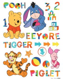 Decorazione Adesiva Baby Pooh Disney 65x85cm