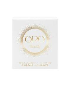 ORO Candela Profumata Luxury Home Fragrance - Bergamotto Cardamomo Mela Verde con Note Floreali e Ambrate