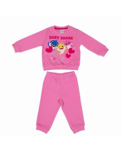 Pigiama lungo Baby  Baby Shark Rosa