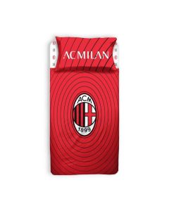Completo lenzuola 1,5 piazza A.C.Milan