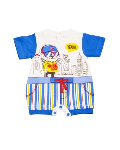 Ellepi Pagliaccetto Neonato Be Cool Blu