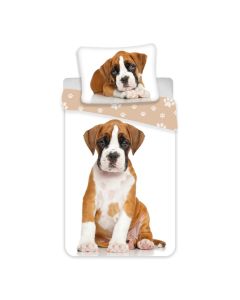 Parure Copripiumino Boxer cucciolo