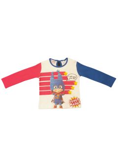 T-Shirt manica lunga bimba Masha e l'Orso Bianca