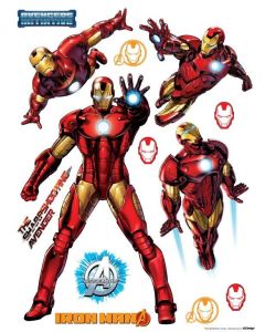 Iron man Decorazione Adesiva 65x85cm