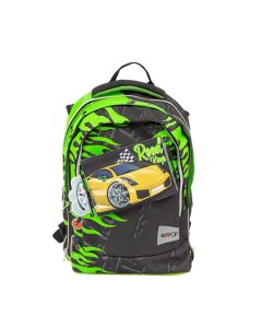 Zaino Scuola Estensibile Round Monster Truck GOPOP Giochi Preziosi