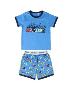 Pigiama corto Mickey Mouse Blu