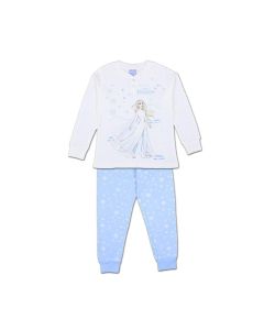 Pigiama Autunno Inverno Elsa Frozen Azzurro