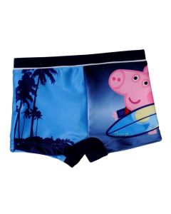 George Peppa Pig Boxer ""Surf"" Costume da Bagno