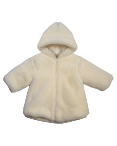 Ellepi Giubbino in Eco Pelliccia con cappuccio