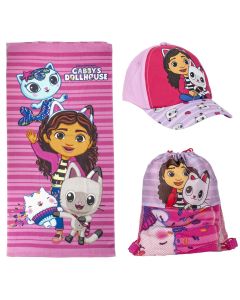 Gabby's Dollhouse Set Mare con Telo Cappellino e Sacca