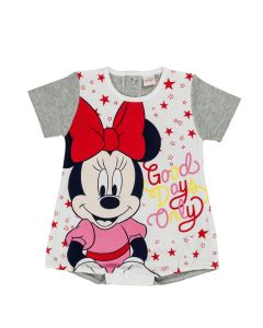 Minnie Pagliaccetto Neonata Bianco e Grigio Ellepi