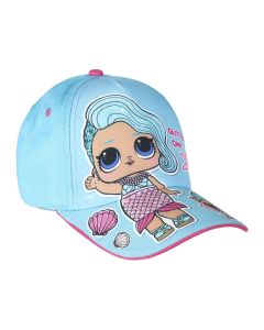 Cappellino con visiera LOL Azzurro