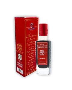 Acetaia Malpighi – Aceto Balsamico di Modena IGP Bordeaux – 100 ml – 100% Naturale Senza Caramello – Da Fiore del Mosto