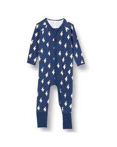 Tutina in cotone Lovable con zip Saetta