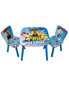 Paw Patrol Set Tavolino e 2 Sedie Blu
