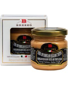 Brezzo Crema di Parmigiano Reggiano e Tartufo 80gr - Specialità al Tartufo