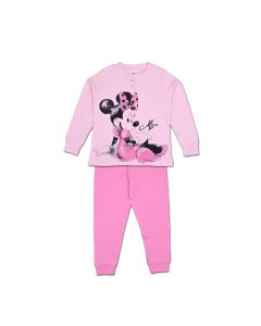 Pigiama Lungo Minnie Rosa Autunno Inverno