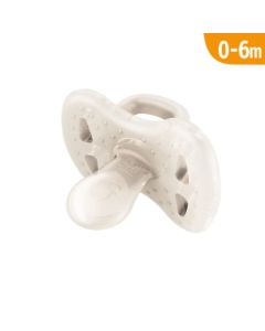J BIMBI Joy Night Succhietto Ortodontico 0-6 Mesi in Silicone Medicale – Ciuccio Tutto Morbido Luminoso al Buio, Tettarella Simmetrica, BPA PVC Lattice Free