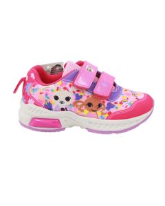 Scarpe sportive con luci Bing Fuxia