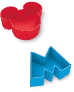 Set di 4 Stampini in Silicone Mickey Mouse Disney Cake Design