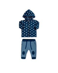 Ellepi Tuta 2 pezzi Pantalone e Felpa Stelle e Righe