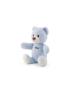 Peluche Trudi Orso Cremino azzurro M