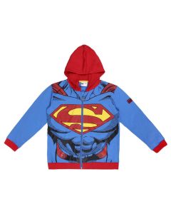 Felpa con cappuccio Superman