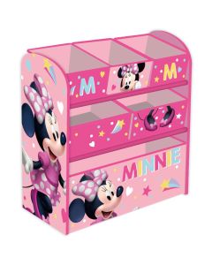 Scaffale Portagiochi Disney Minnie Cuori