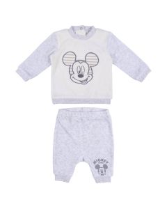 Tutina 2 pezzi in Velour di cotone Topolino