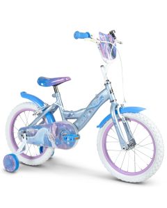 Disney Frozen Bicicletta a sfera per Bambini 16 pollici – Bici con Ruote Stabilizzatrici