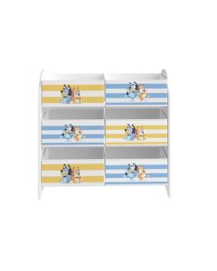 Scaffale Portagiochi Bluey e Bingo