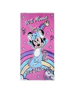 Telo Bagno mare Minnie Unicorno