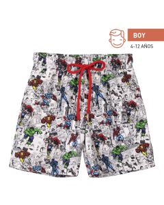 Costume bermuda Marvel