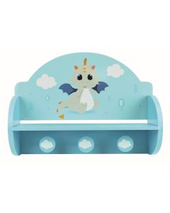 Mensola appendiabiti Leo il Draghetto