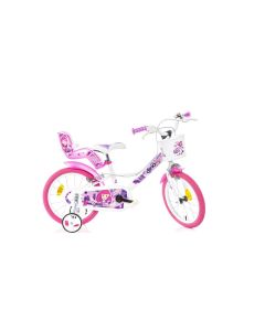 Bicicletta Dino Bikes Fairy Bianca 16 pollici Bambina