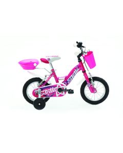Bicicletta bambina Sport 1 Stella Fuxia 12 pollici