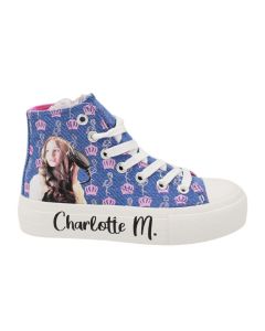 Scarpe Sneakers Alte Charlotte M Denim