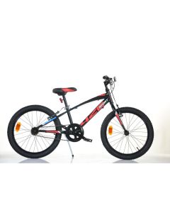 Bicicletta Bambino 420 Sport 20 pollici Boy Bicicletta Senza Cambio Nero Dino Bikes