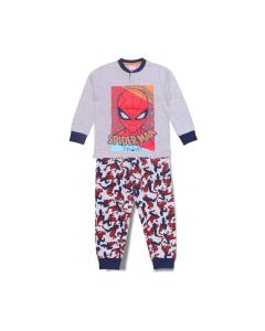 Pigiama Primaverile Spiderman Grigio