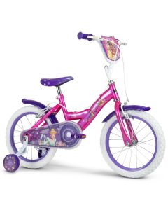 Principesse Disney  Bicicletta a sfera per Bambini 16 pollici – Bici con Ruote Stabilizzatrici