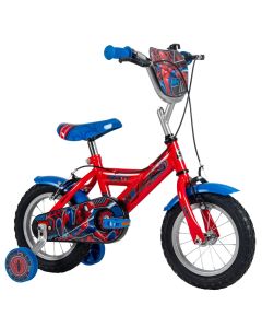 Spiderman Bicicletta a sfera per Bambini 12 pollici – Bici con Ruote Stabilizzatrici