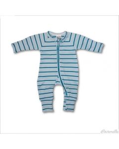 Tutina Lovable Cotone Righe Neonato
