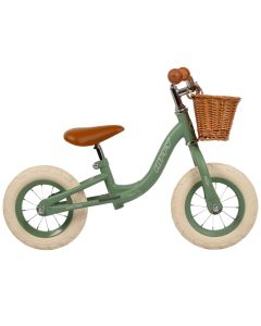 Bicicletta Pedagogica per Bambini Verde Vintage – Balance Bike Senza Pedali