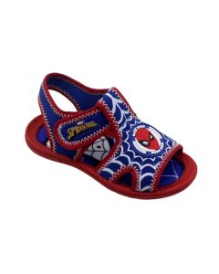 Spiderman Sandalino in Tessuto Blu