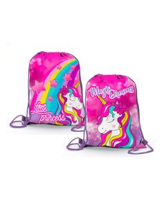 Zainetto Leggero Sacca Multiuso Unicorno