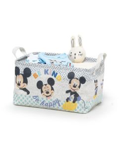 Mickey Mouse Contenitore Portaoggetti in tessuto con Manici