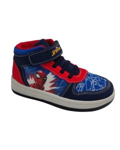 Scarpe Sneakers Alte Blu Autunno inverno Spiderman
