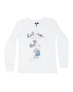 Pigiama Donna Disney Topolino Bianco